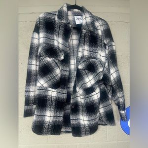Zara oversized jacket